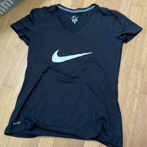 Nike vneck dri-fit tee